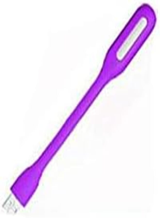 Usb Led Light Mini Flexible Lamp For Computer Laptop Reading - Purple